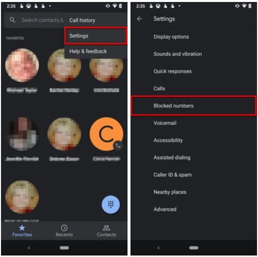not receiving texts from one person