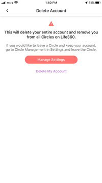 how to make people not be able to see your location on life360 without them knowing