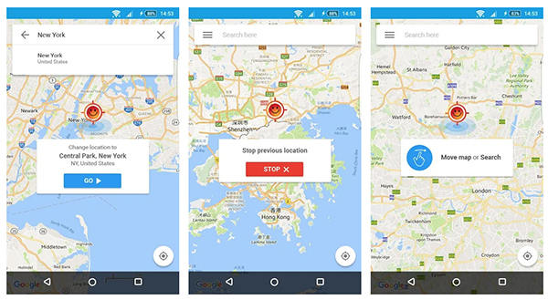 hola fake gps location app