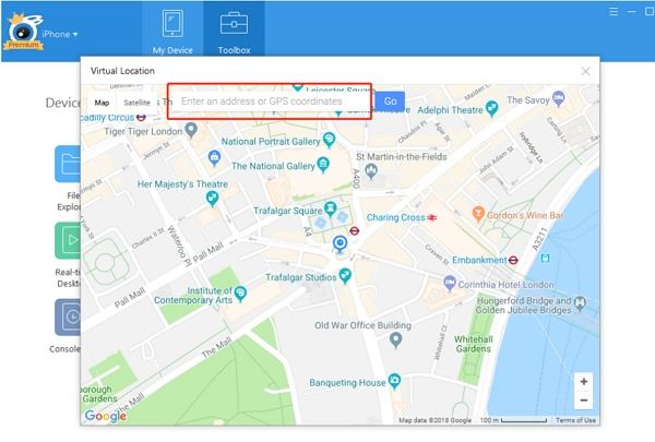 itools fake gps location app