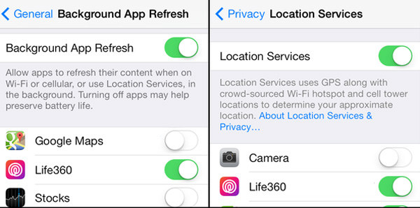 how to turn off location on life360 without anyone knowing
