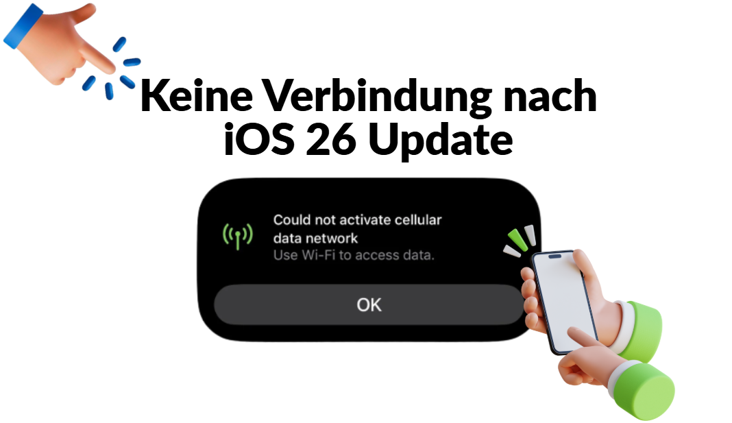 ios 26 keine mobilen daten