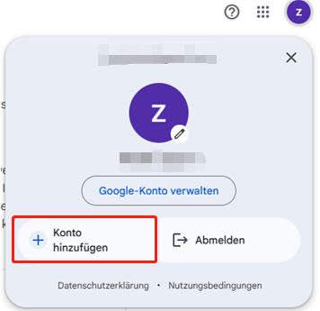 Öffnen der Gmail-App