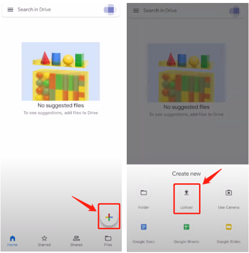 Sicherung auf Google Drive