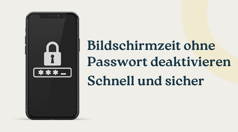 bildschirmzeit deaktivieren