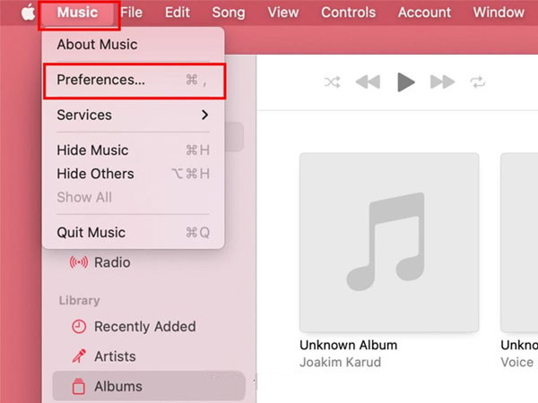 Apple Music in MP3 mit der Musik-App konvertieren
