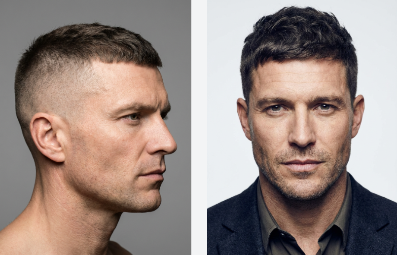 schöne frisuren für männer - French crop