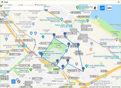 gps files on ispoofer
