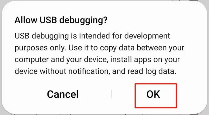 usb debugging erlauben