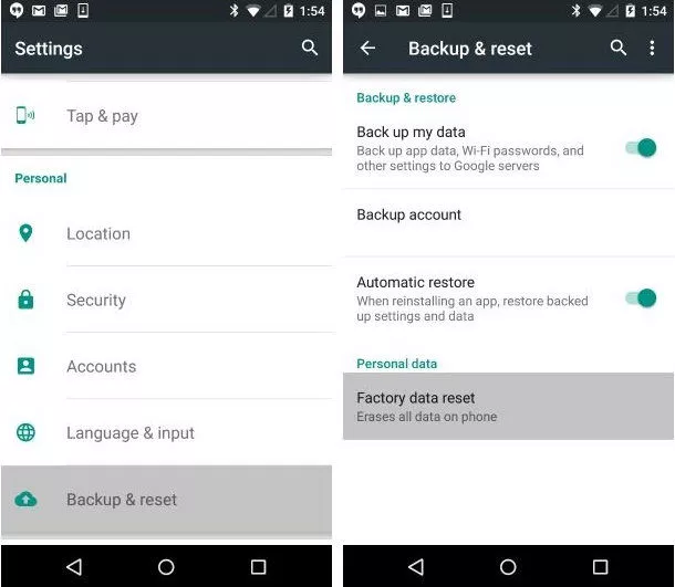 Redmi ohne Passwort zurücksetzen Factory Reset
