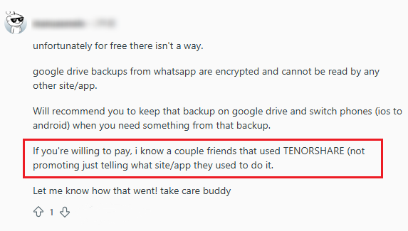 Tenorshare iCareFone transfer Benutzer-Feedback