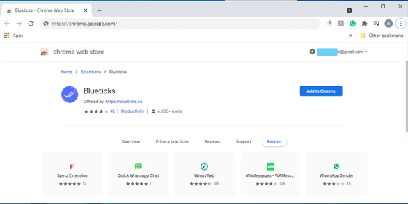 how to schedule messages on whatsapp web- insatll bluesticks