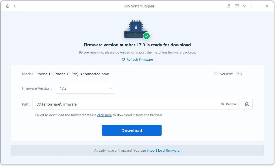 downloaden sie software firmware