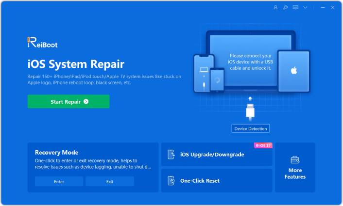 starten tenorshare reiboot
