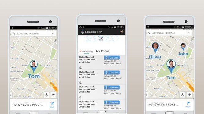 Jetzt läuft die Ortung über die Handynummer ohne Probleme weiter