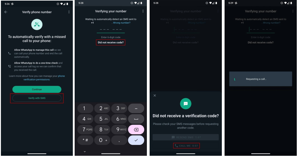 WhatsApp ohne SIM nutzen