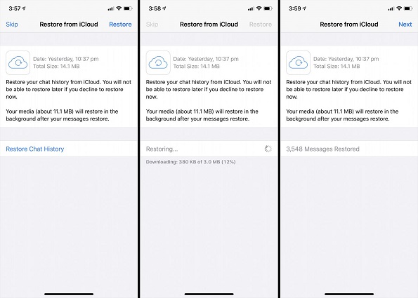 how to see deleted whatsApp messages on iphone without any app