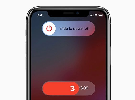 restart iphone